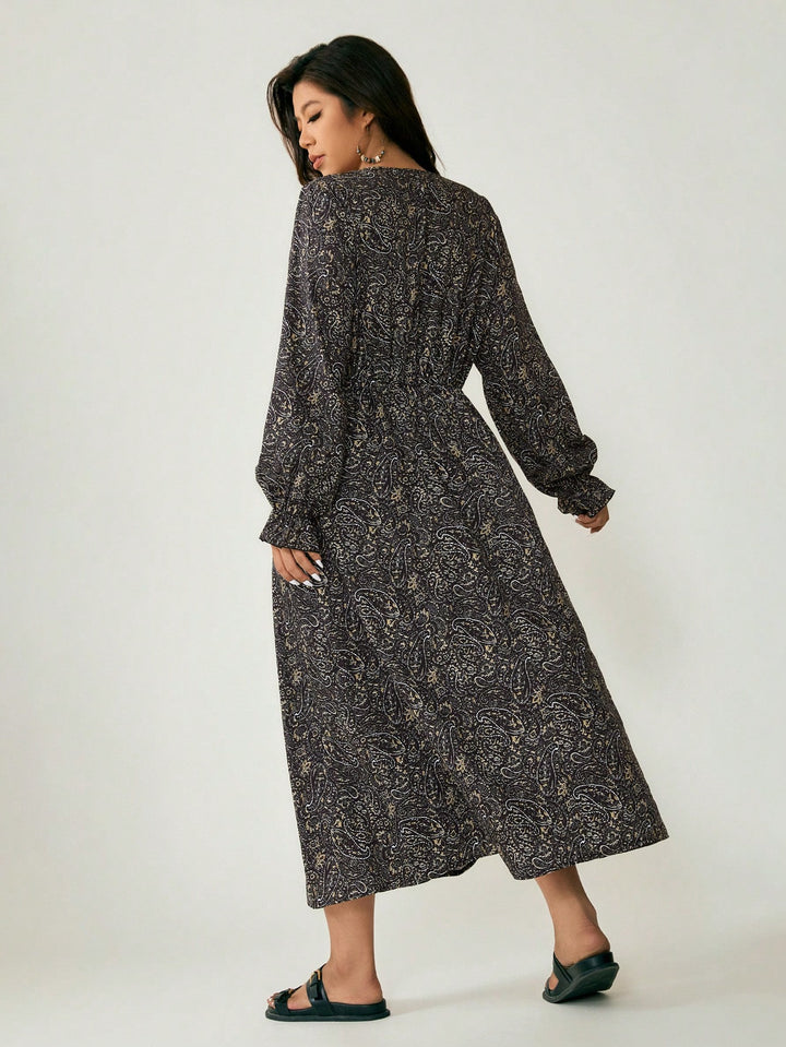 Rochie maxi SHEIN, mix culori