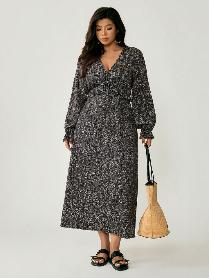 Rochie maxi SHEIN, mix culori