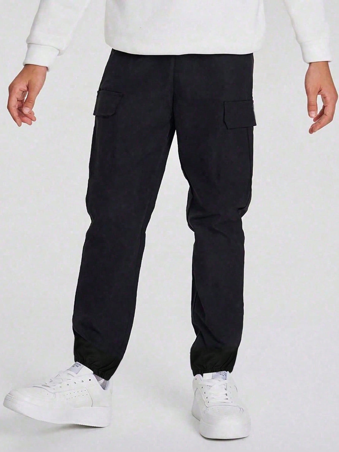 Pantaloni SHEIN, negru