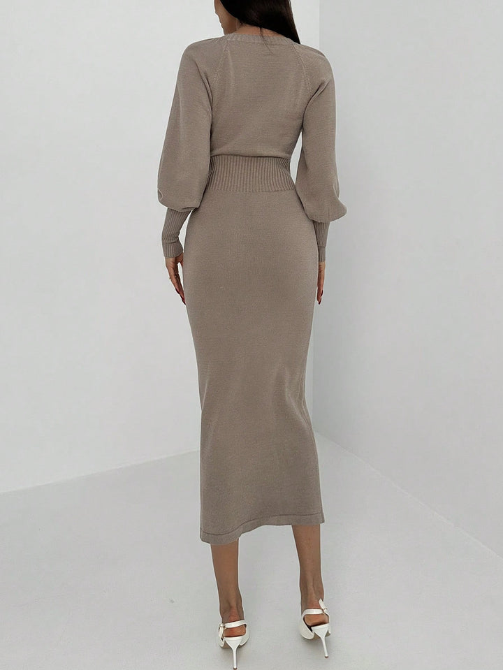 Rochie SHEIN, kaki