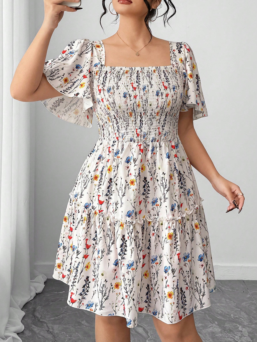Rochie SHEIN, bej