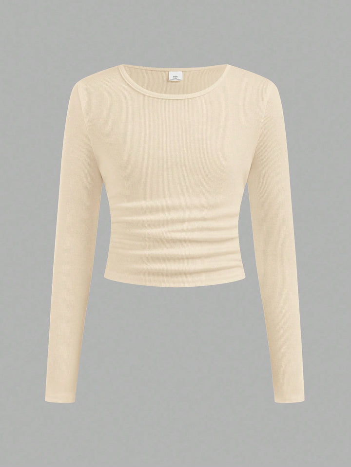 Tricou SHEIN, crem