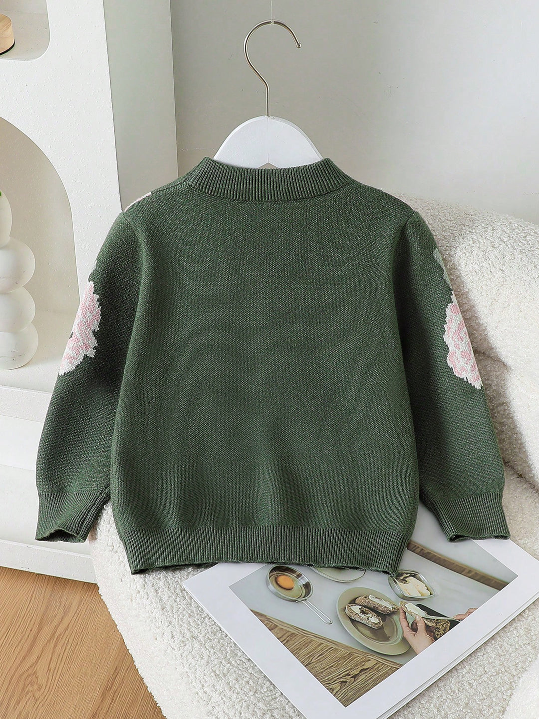 Pulover SHEIN, verde