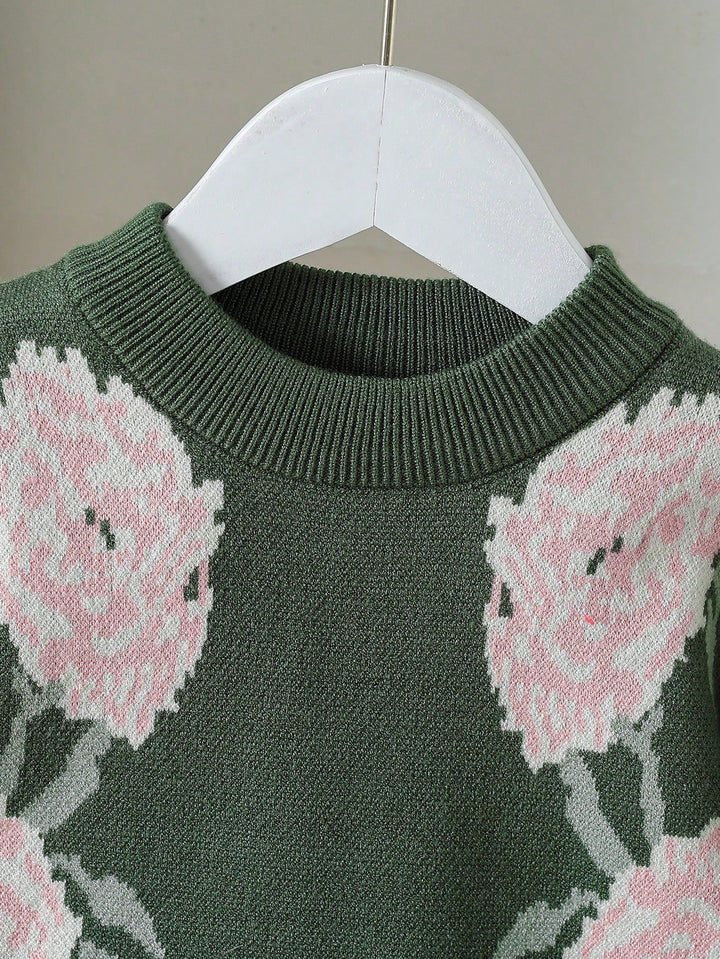 Pulover SHEIN, verde