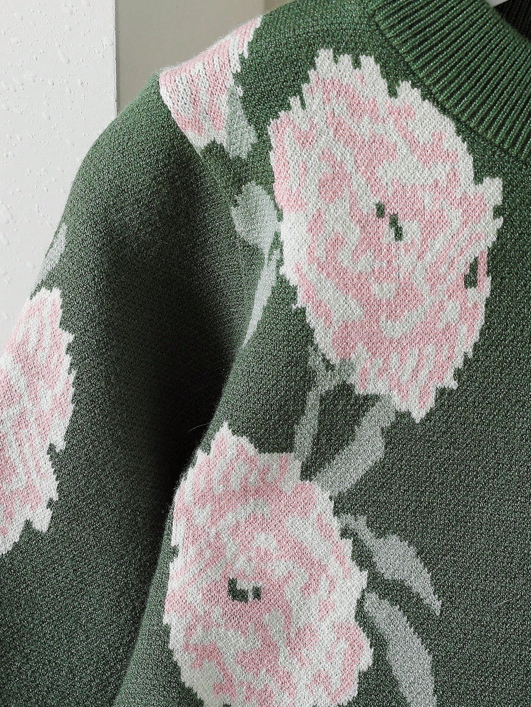 Pulover SHEIN, verde