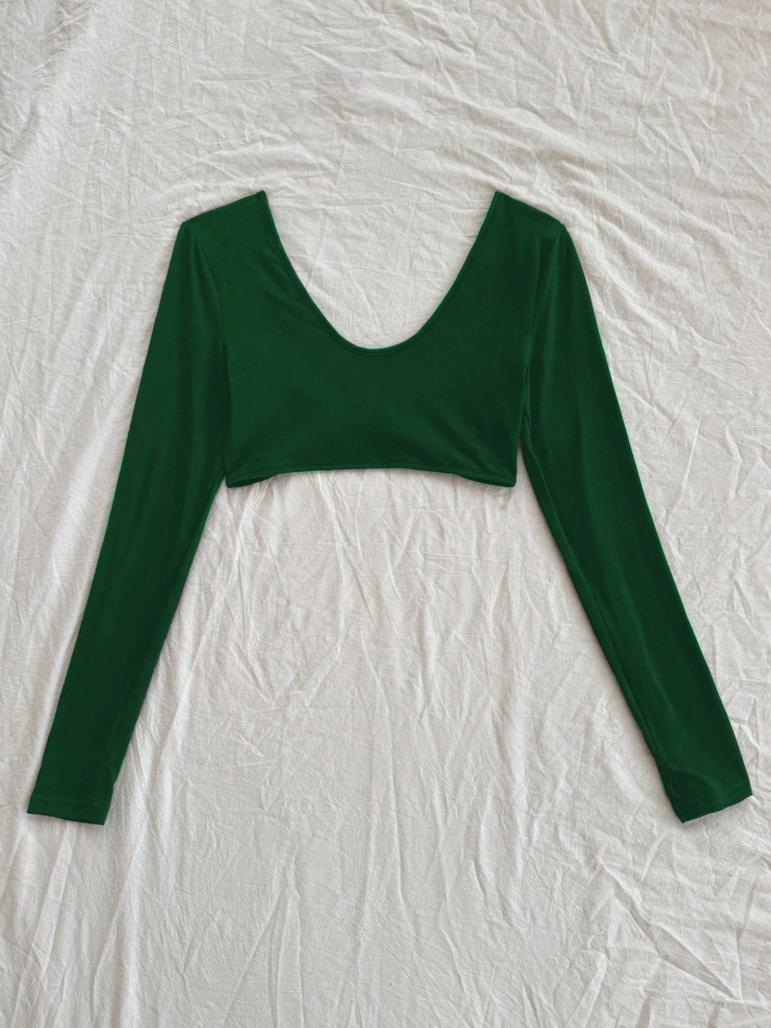 Top SHEIN, verde