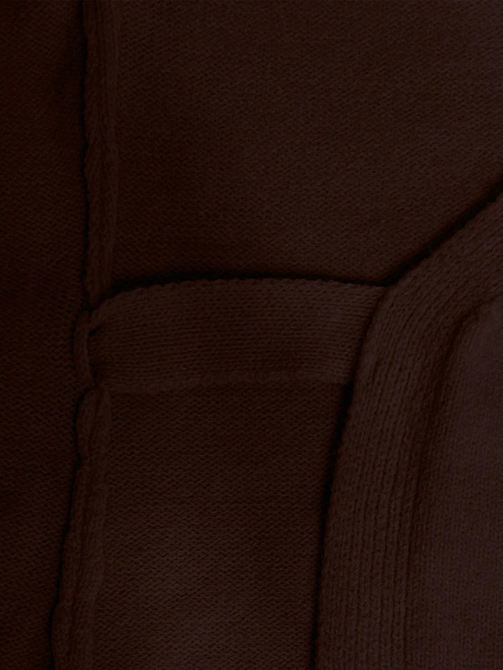 Cardigan SHEIN, maro
