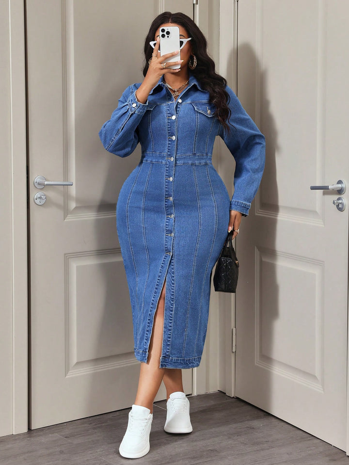 SHEIN farmerruha, kék