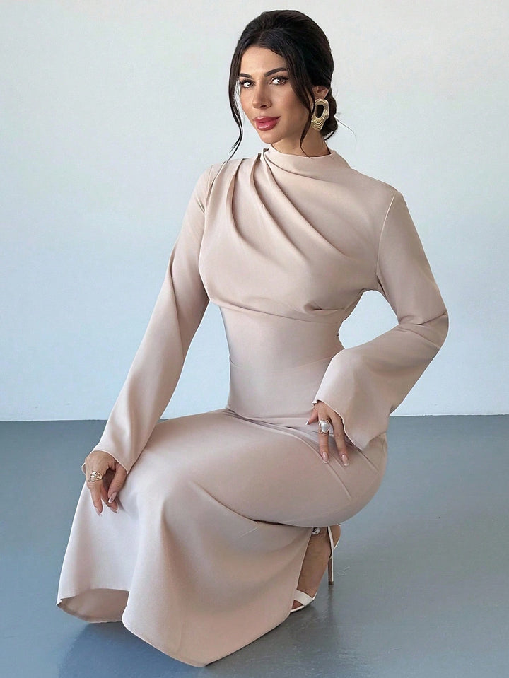 Rochie maxi SHEIN, portocaliu