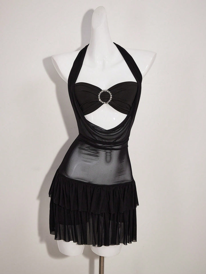 Rochie mini SHEIN, negru