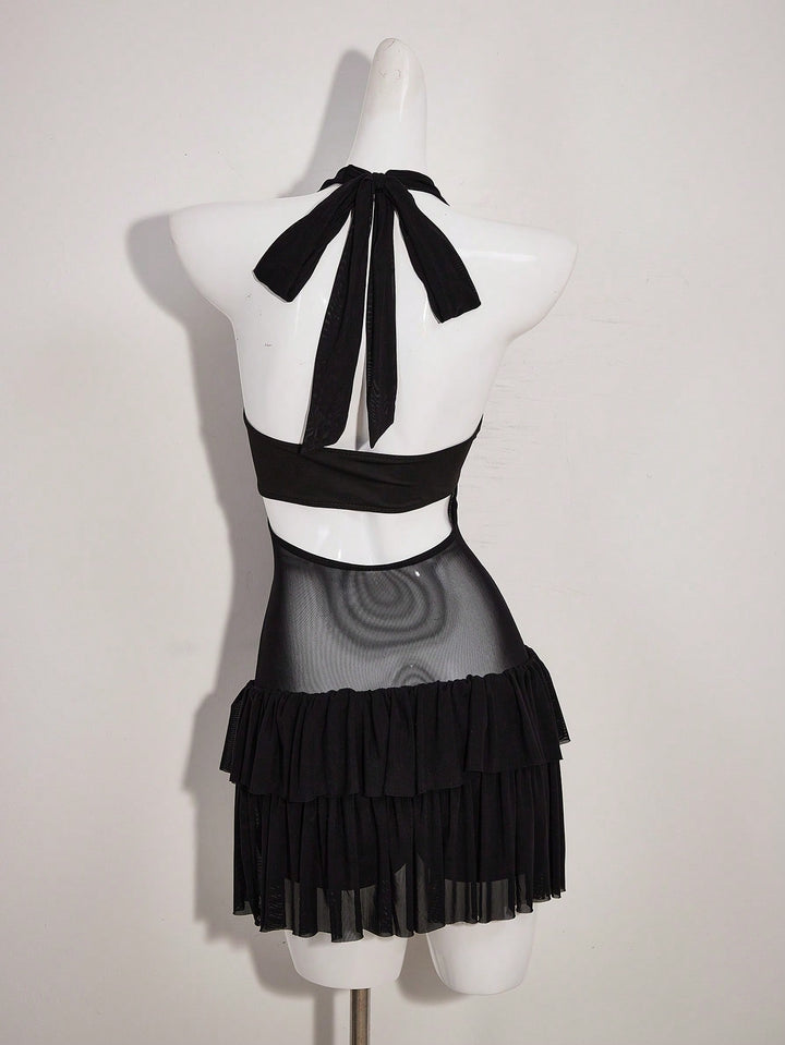 Rochie mini SHEIN, negru
