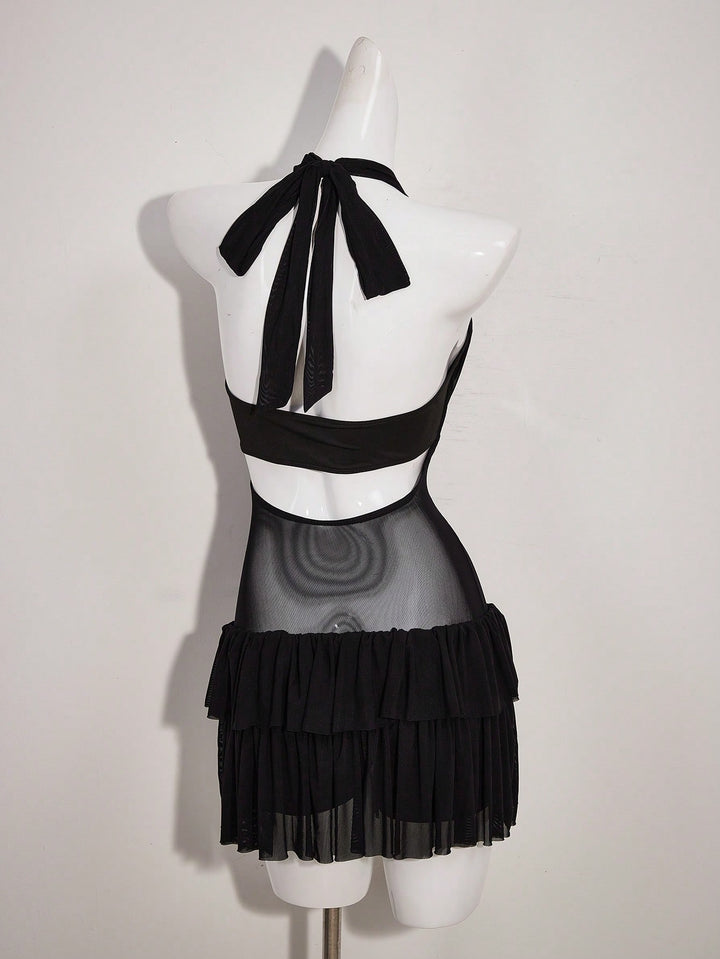 Rochie mini SHEIN, negru