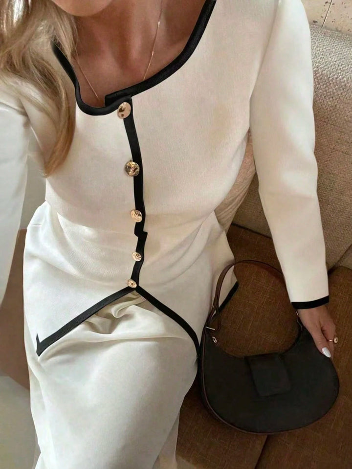 Cardigan SHEIN, alb