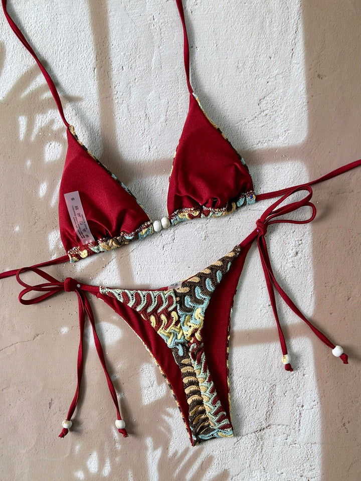 Set bikini SHEIN, mix culori