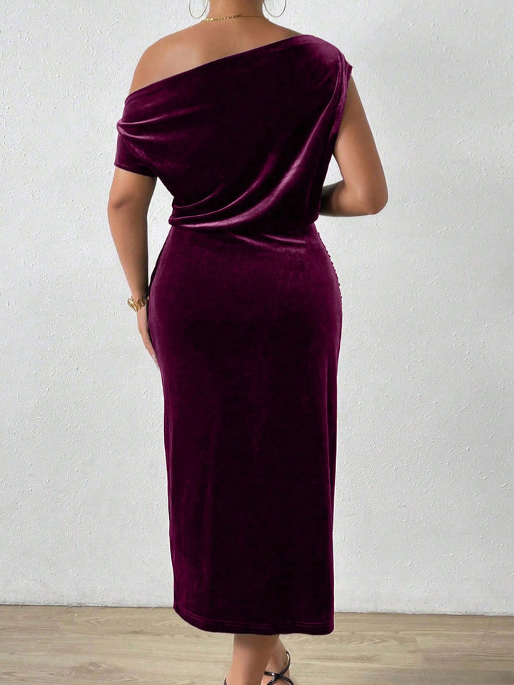Rochie SHEIN, vișiniu