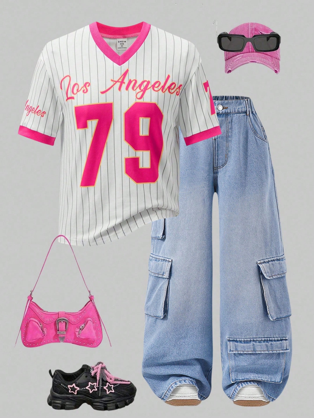 Tricou SHEIN, roz