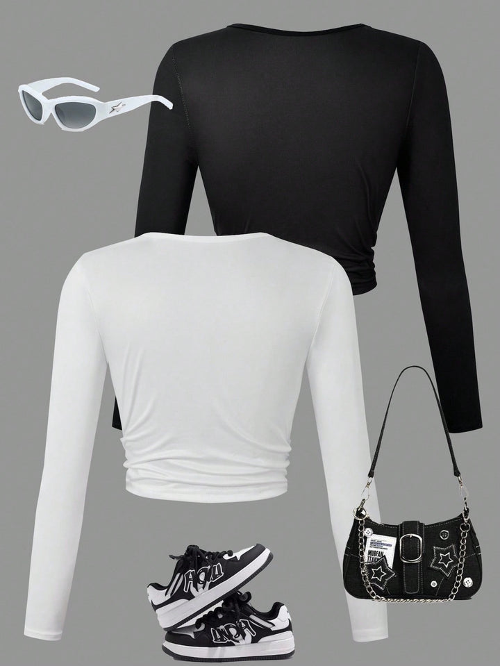 Tricou SHEIN, mix culori