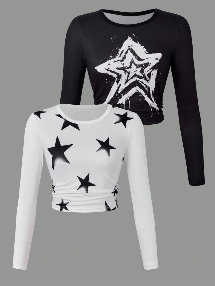 Tricou SHEIN, mix culori