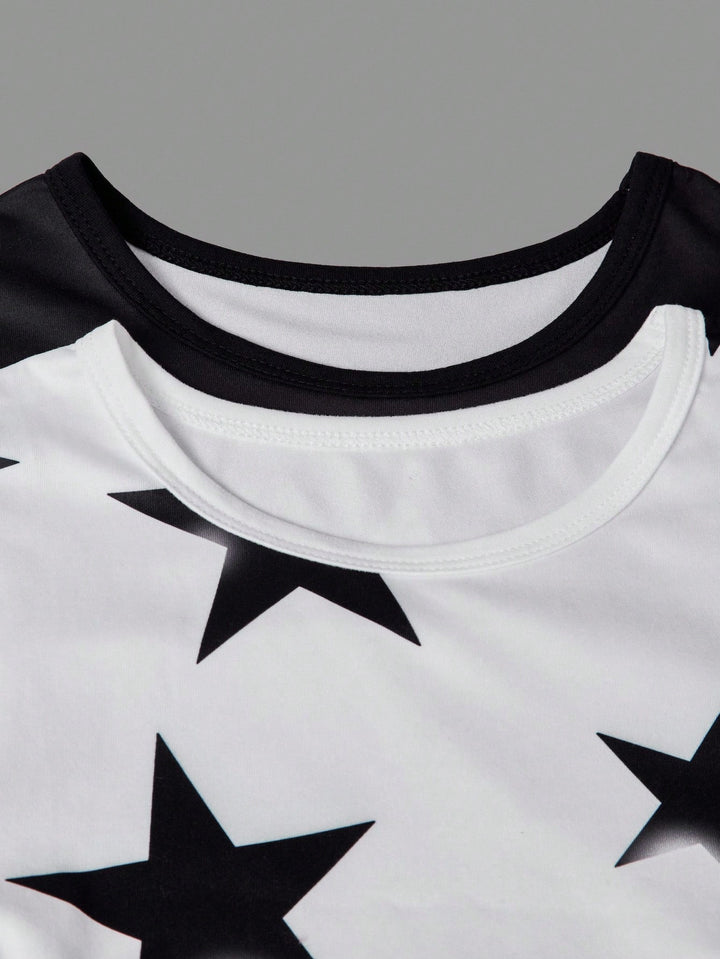 Tricou SHEIN, mix culori