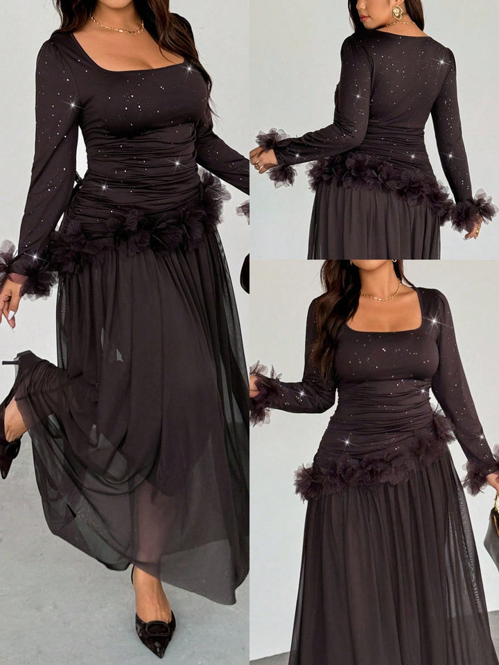Rochie SHEIN, maro