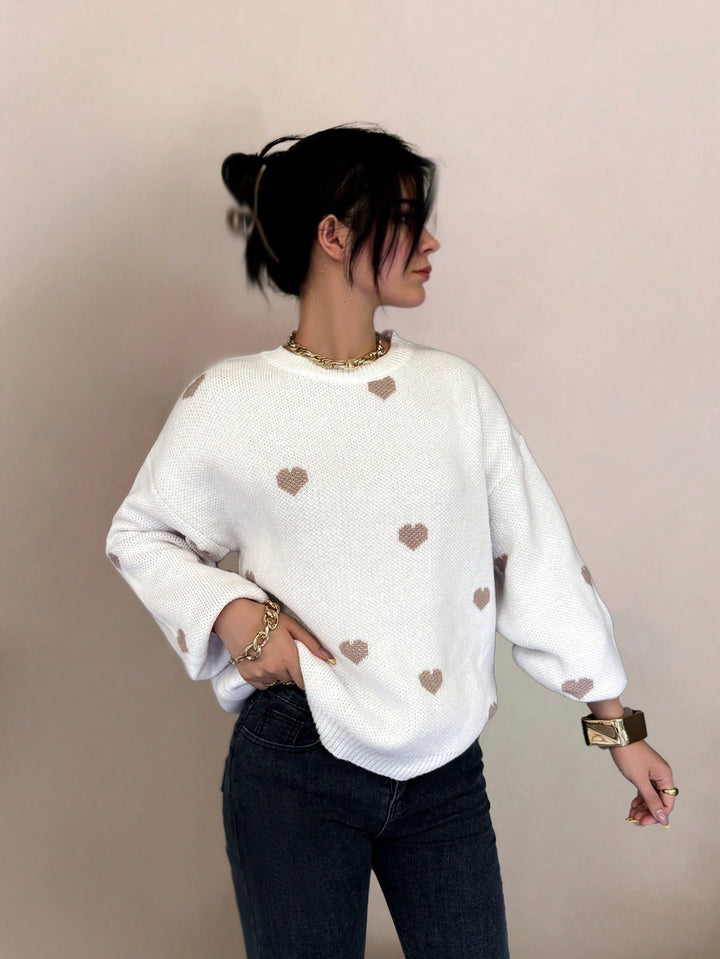 Pulover SHEIN, crem