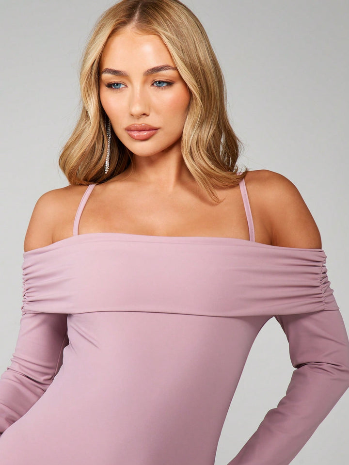 Rochie maxi SHEIN, roz