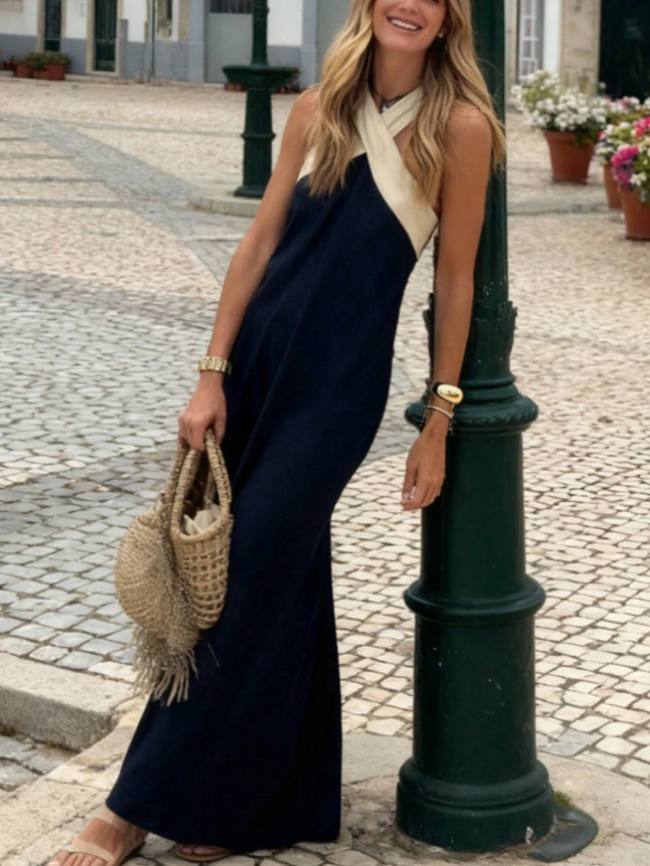 Rochie maxi SHEIN, albastru