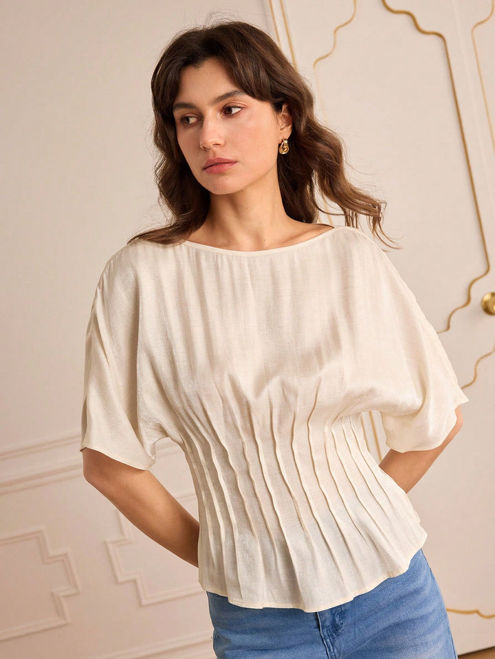 Top SHEIN, portocaliu