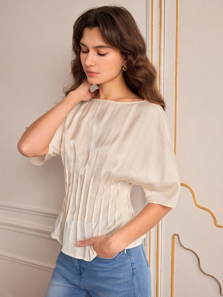 Top SHEIN, portocaliu