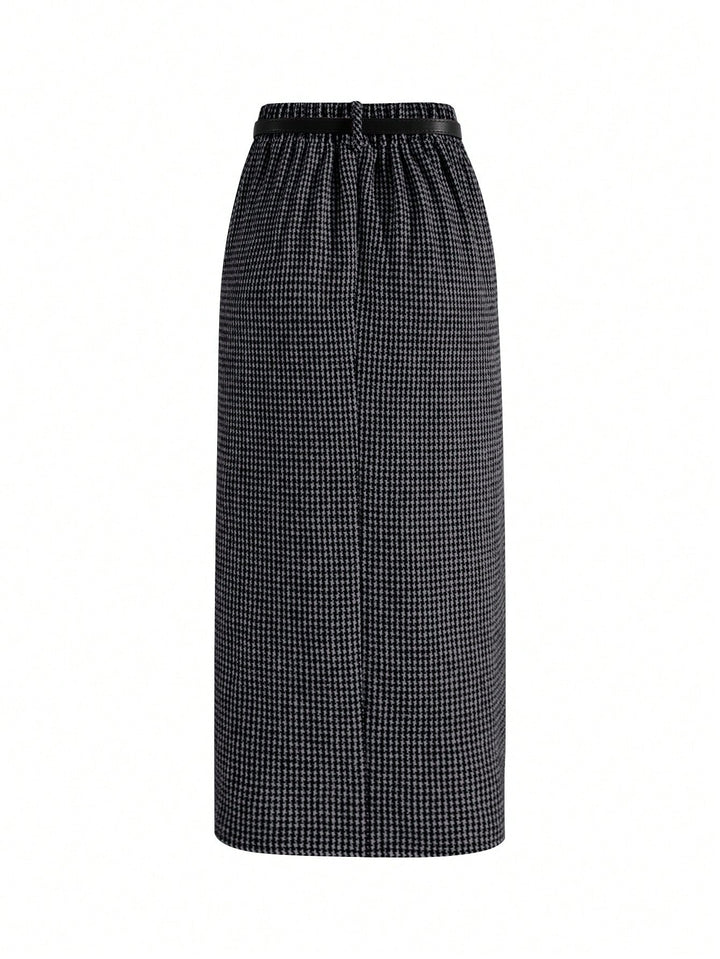 Fustă maxi SHEIN, negru