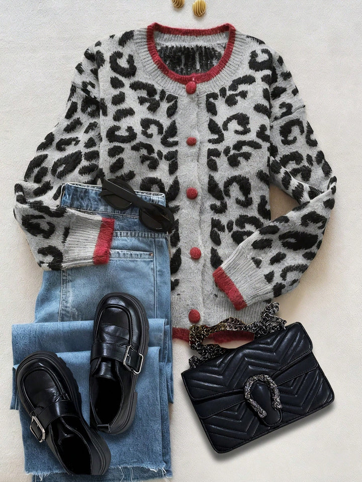 Cardigan SHEIN, gri