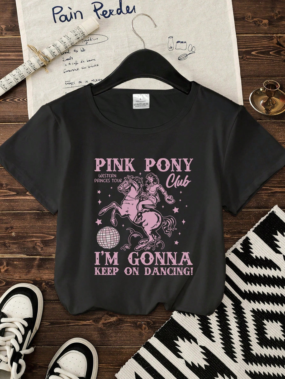 Tricou SHEIN, negru
