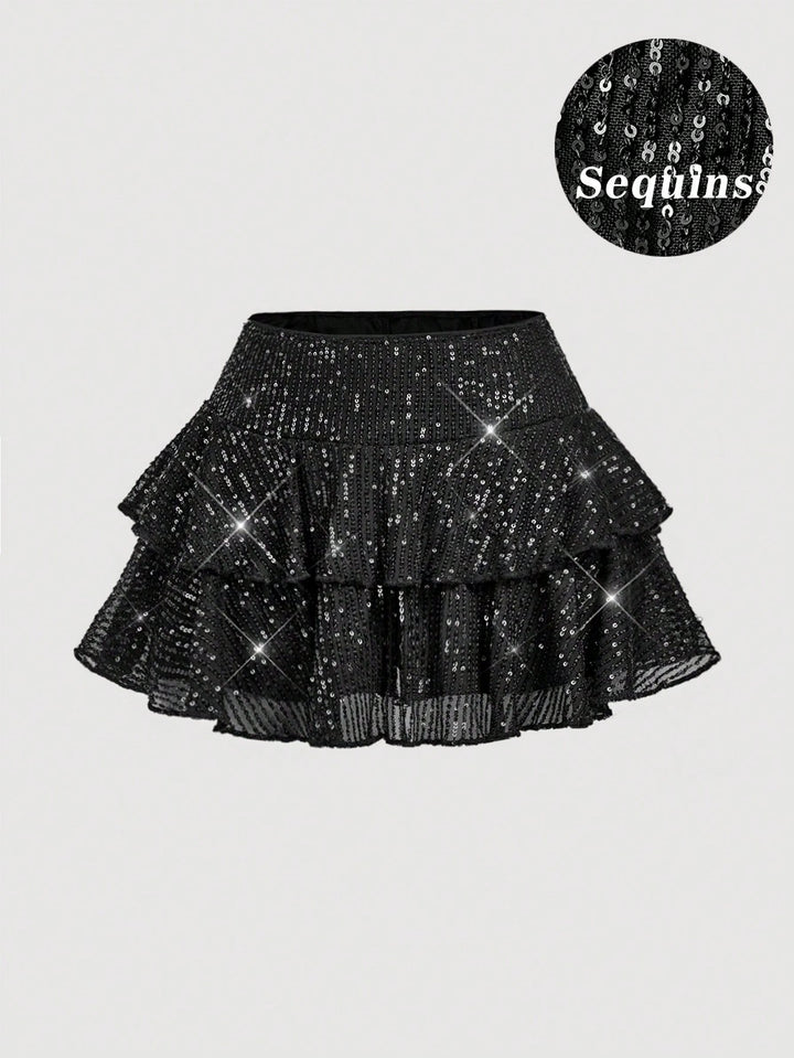 Fustă mini SHEIN, negru