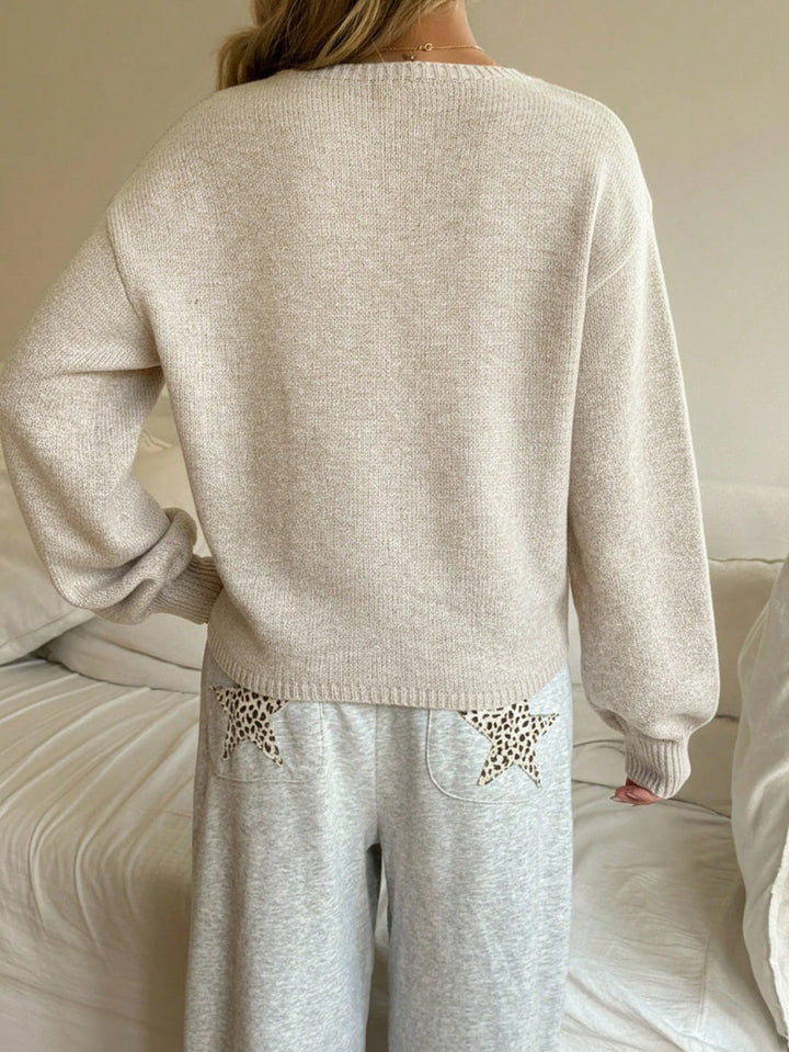 Pulover SHEIN, kaki
