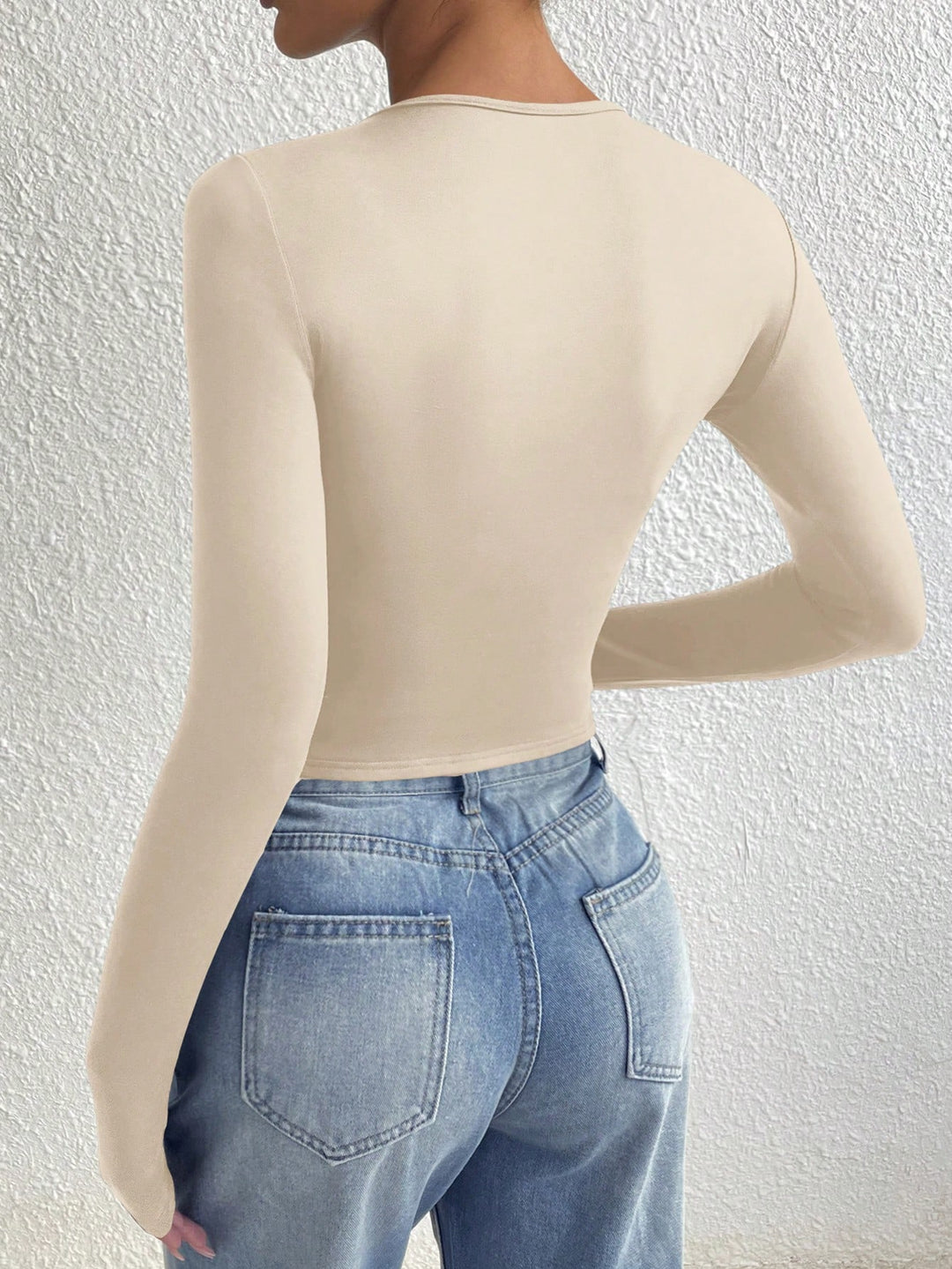 Tricou SHEIN, bej