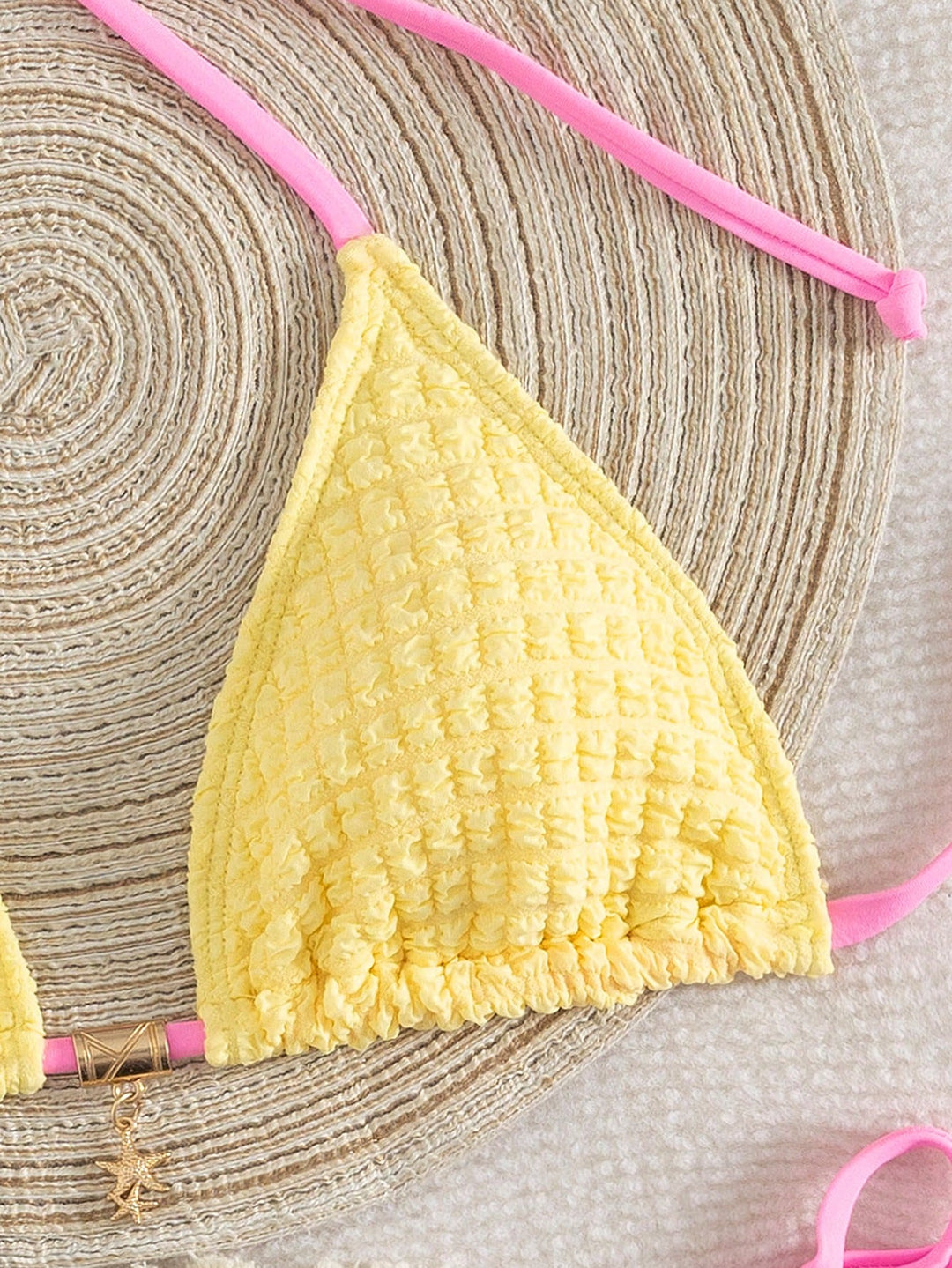 Set bikini SHEIN, galben