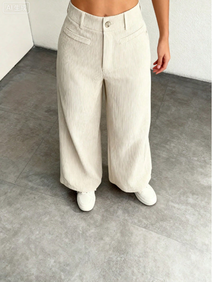 Pantaloni SHEIN, portocaliu