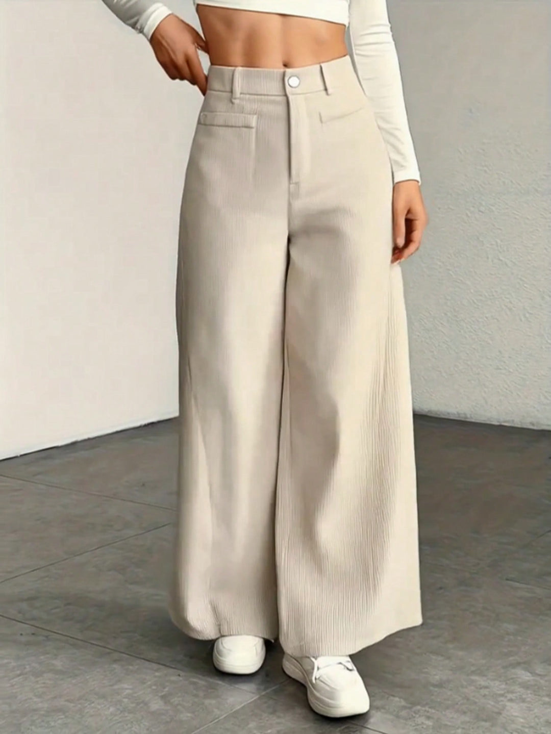 Pantaloni SHEIN, portocaliu
