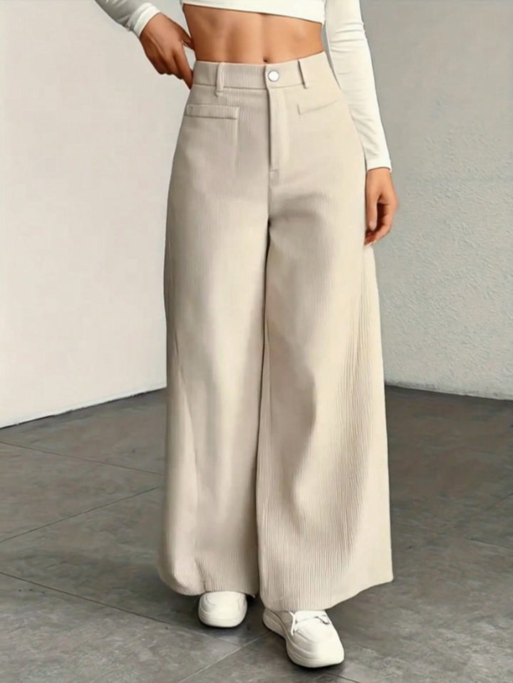 Pantaloni SHEIN, portocaliu