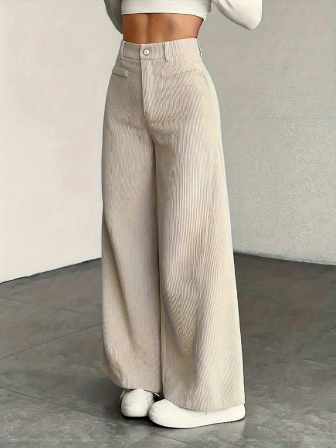 Pantaloni SHEIN, portocaliu