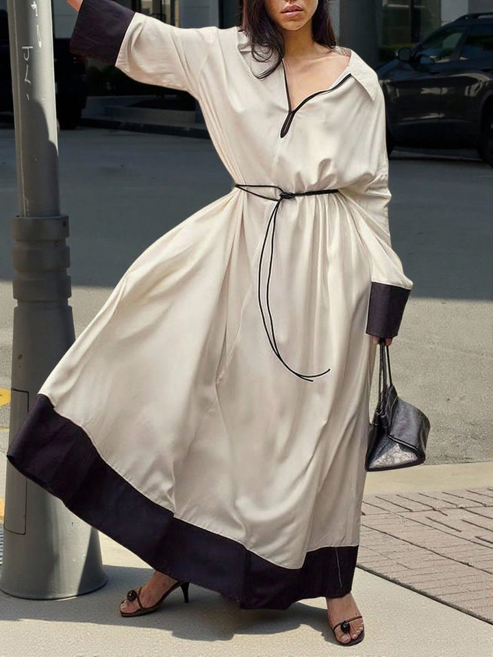 Rochie maxi SHEIN, bej