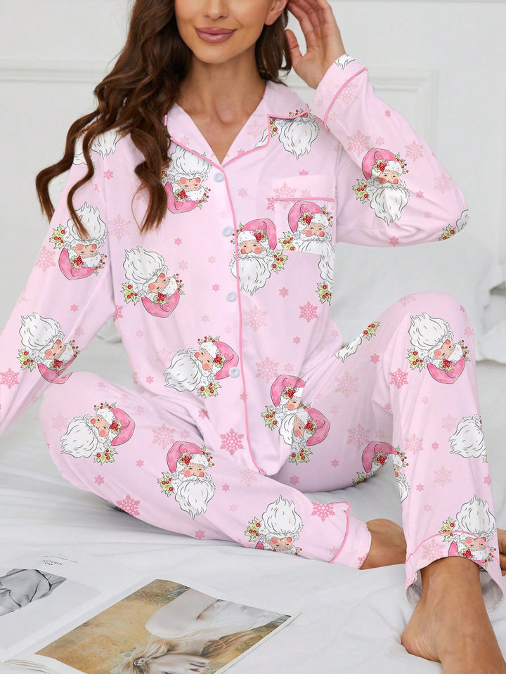 Compleu pijamale SHEIN, roz