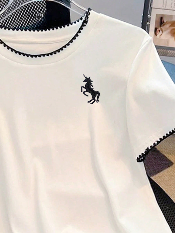 Tricou SHEIN, alb