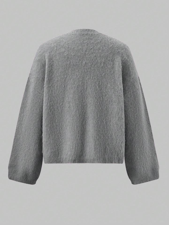 Cardigan SHEIN, gri