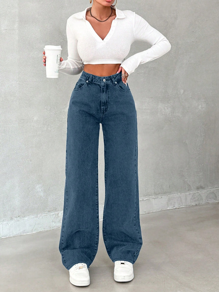 Jeans SHEIN, albastru