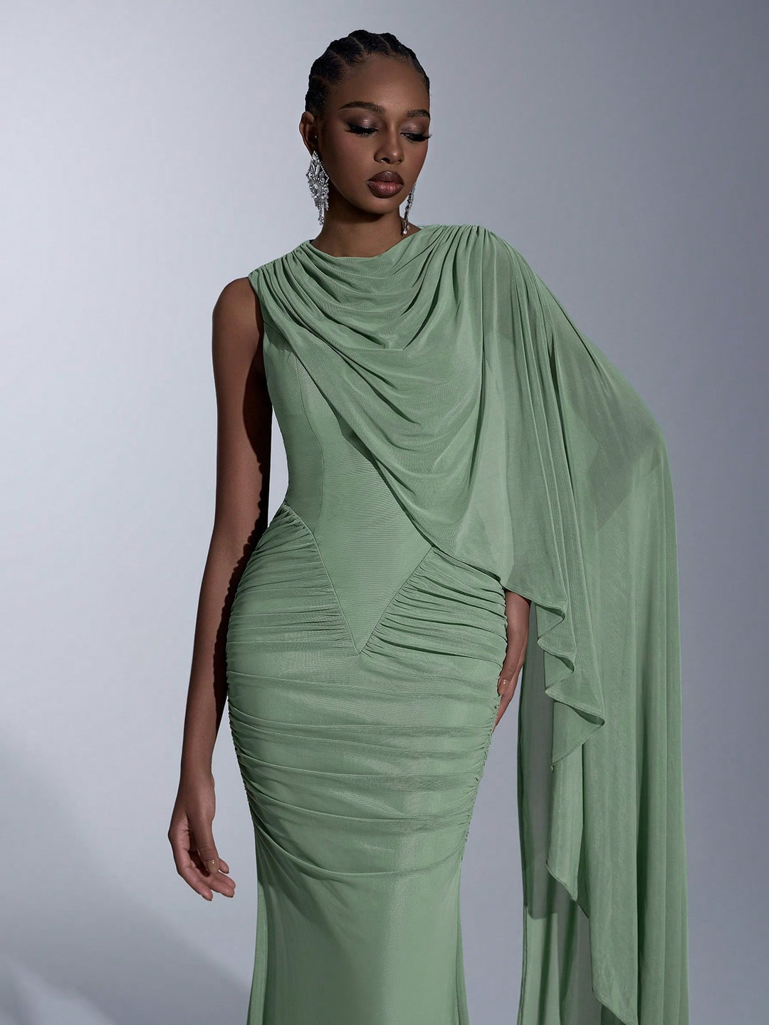 Rochie SHEIN, verde