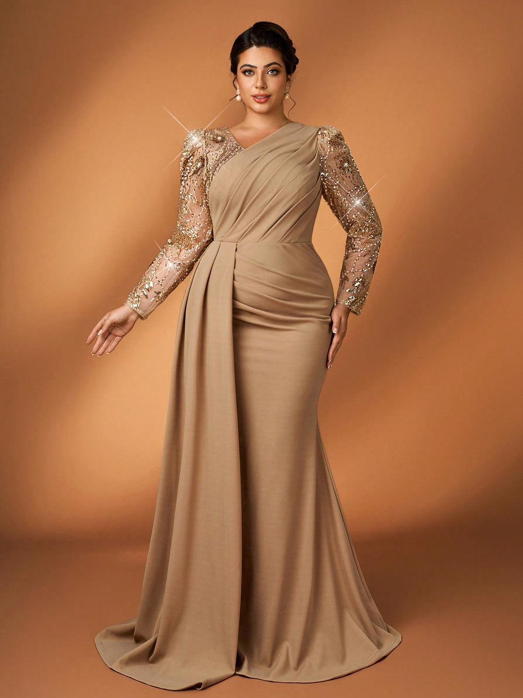 Rochie SHEIN, auriu