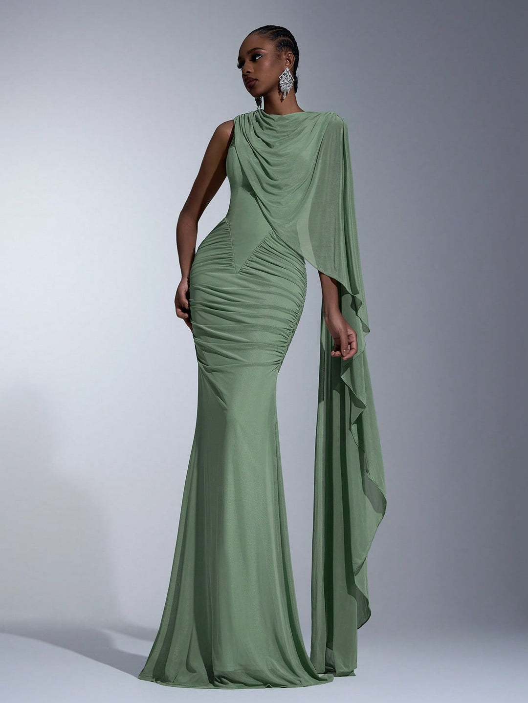 Rochie SHEIN, verde