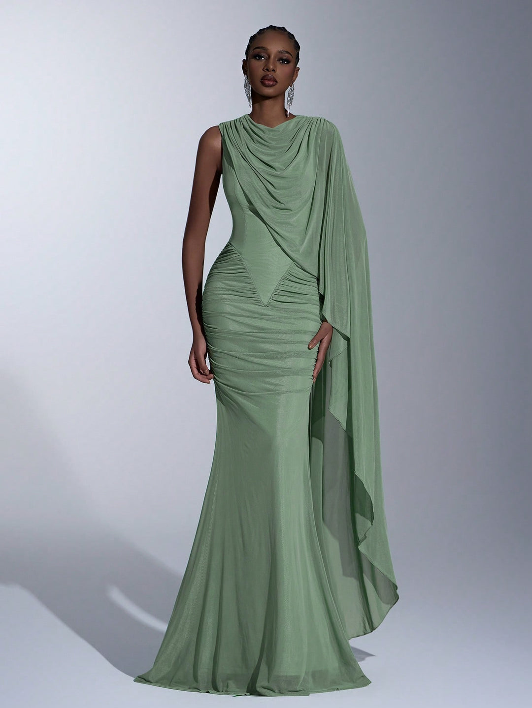 Rochie SHEIN, verde