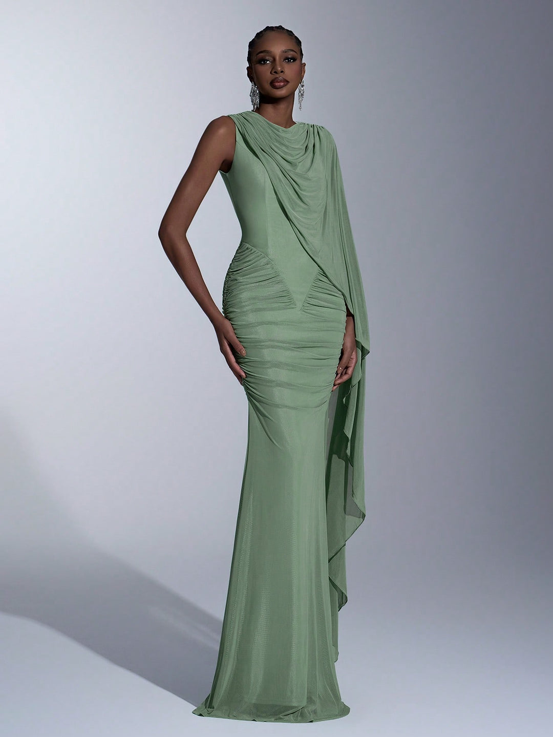 Rochie SHEIN, verde